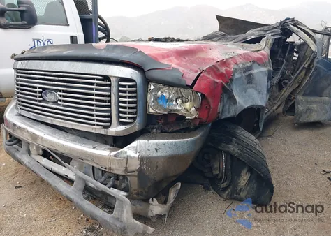 2002 Ford F-250 Lariat/Xl/Xlt из США, поврежденный, VIN 1FTNW21F32ED31034